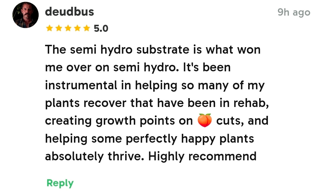 The Dirty Bowtie™ Semi-Hydro Plant Substrate — Pon Alternative (Wick Optional)
